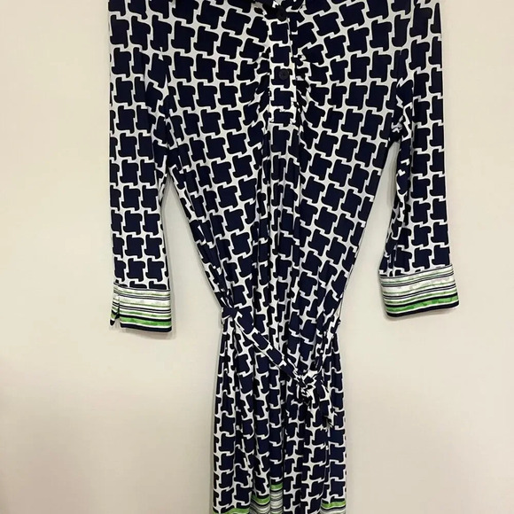 laundry by shelli segal long sleeve dress 4 small - Picture 1 of 5